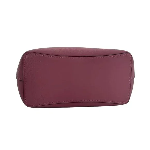 COACH Small Town Bucket Bag Pink Leather - Handbag 159-080625 - Picture 4 of 9